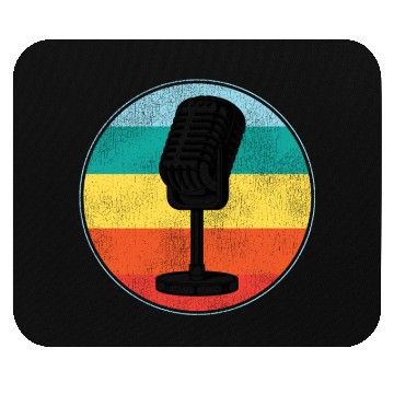 Discover Karaoke Singer Microphone Vocalist Mouse Pads