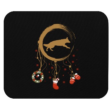 Discover dog dreamcatcher Christmas German Shepherd Mouse Pads