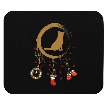 Discover dog dreamcatcher Christmas German Shepherd Mouse Pads