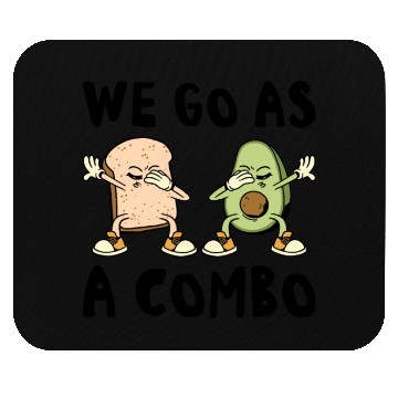 Discover Siblings Avocado Toast Combo Big Sister Brother Mouse Pads