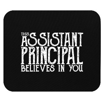 Discover Assistant Principal Mouse Pads