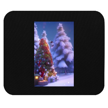 Discover Christmas tree Christmas is approaching Mouse Pads
