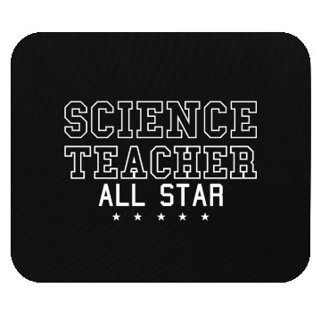 Discover Science Scientist All Star Science Teacher Mouse Pads