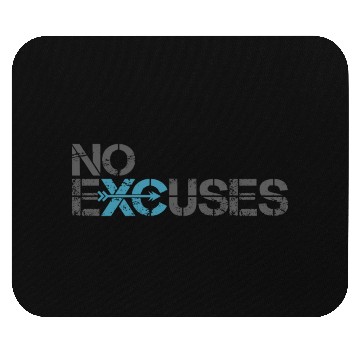 Discover Cross Country Running No Excuses Mouse Pads
