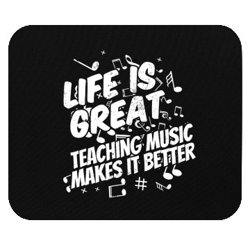 Discover Music Teacher Mouse Pads