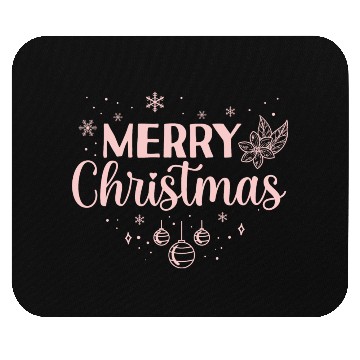 Discover Pastel Christmas Holiday X-Mas Lover Mouse Pads