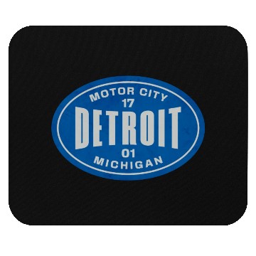 Discover Vintage Detroit Michigan Mouse Pads