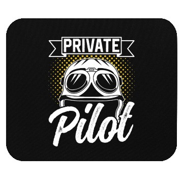 Discover Private Pilot Small Airplane Aircraft Mouse Pads