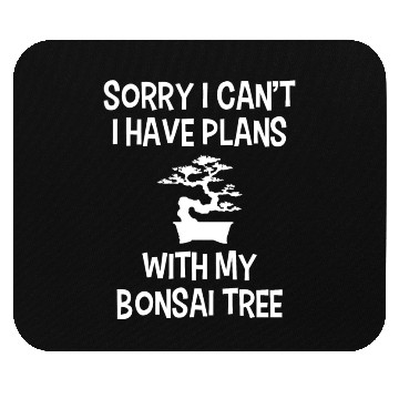 Discover Bonsai Funny Slogan Gift For Zen Tree Lovers Gift Mouse Pads