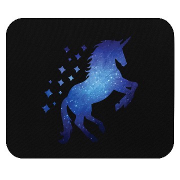 Discover Cosmic Unicorn Outer Space Unicorn Galaxy Mouse Pads