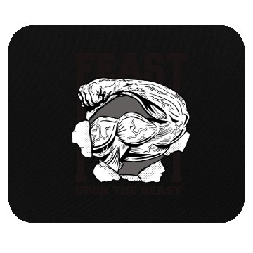 Discover Feast Upon The Beast Mouse Pads