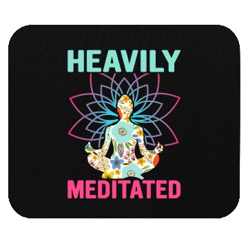 Discover Heavily Meditated Yoga Class Teacher Mouse Pads