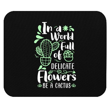 Discover Spike Desert Garden Gardener Mouse Pads