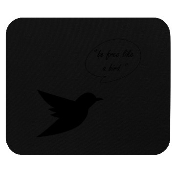 Discover be free like a bird Mouse Pads
