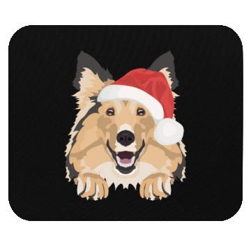 Discover Shetland Sheepdog Merry Christmas Mouse Pads