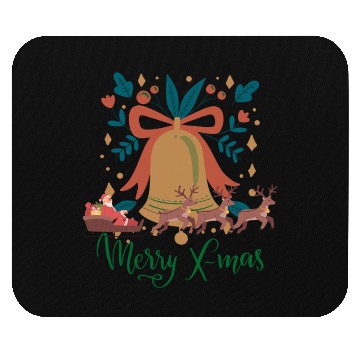 Discover Jingle Bells Merry Christmas Mouse Pads