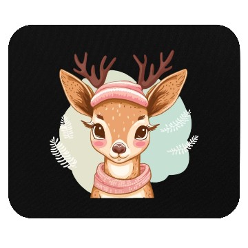 Discover Cute Christmas Deer Mouse Pads
