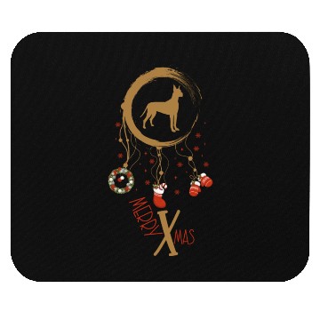 Discover dog dreamcatcher Christmas Great Dane Mouse Pads