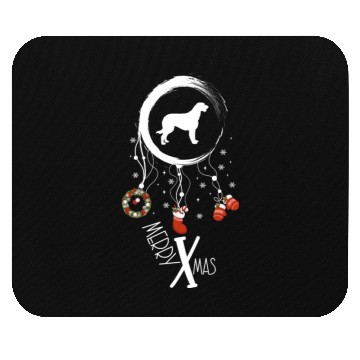 Discover dog dreamcatcher Christmas Irish Wolfhound Mouse Pads