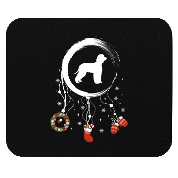 Discover dog dreamcatcher Christmas Irish Water Spaniel Mouse Pads