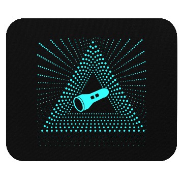 Discover Flashlight Bright Glossy Bright Bright Mouse Pads