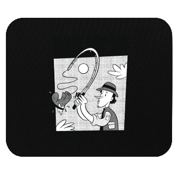 Discover WTF Where's the fish WTF Where's the fish inspirat Mouse Pads