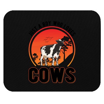 Discover Cow Young Cattle Cows Breeders Mouse Pads