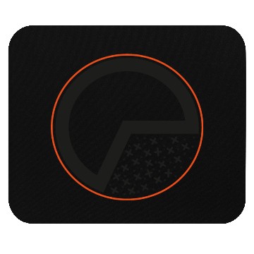 Discover half circle art design illustration Mouse Pads