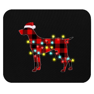 Discover German Shorthaired Pointer Christmas Dog Lover Mouse Pads