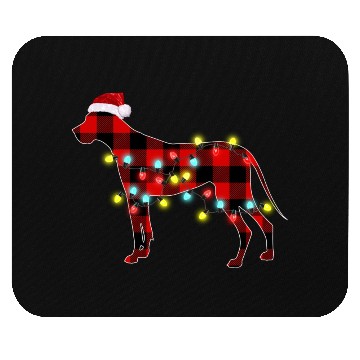 Discover Great Dane Christmas Dog Lover Pajamas Mouse Pads