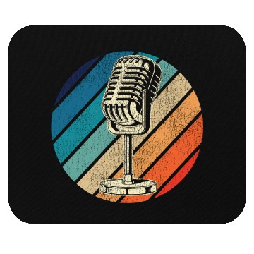 Discover Karaoke Singer Microphone Vocalist Mouse Pads