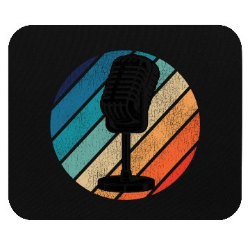 Discover Karaoke Singer Microphone Vocalist Mouse Pads