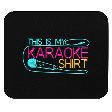 Discover Karaoke Singer 80s Retro This Is Mouse Pads