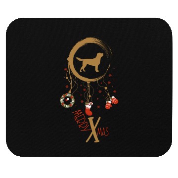 Discover dog dreamcatcher Christmas Labrador Mouse Pads