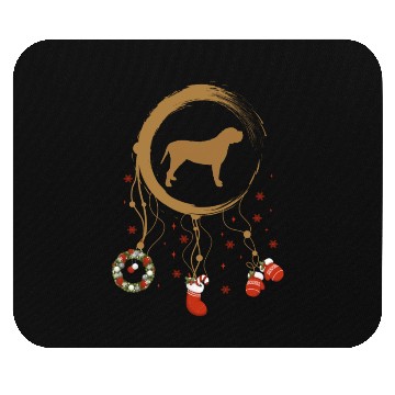 Discover dog dreamcatcher Christmas Mastiff Mouse Pads
