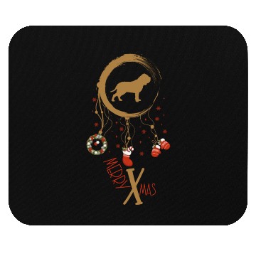Discover dog dreamcatcher Christmas Neapolitan Mastiff Mouse Pads