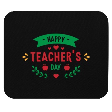 Discover Happy Teacher Day Quote Mouse Pads