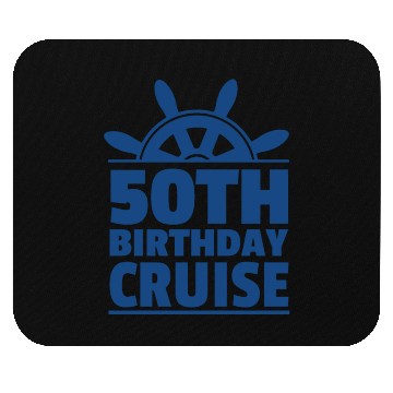 Discover 50th birthday cruise Mouse Pads