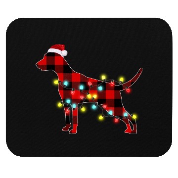 Discover Weimaraner Christmas Dog Lover Pajamas Mouse Pads