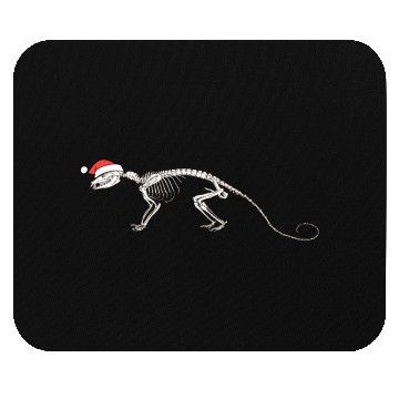 Discover Opossum Christmas, Opossum Skeleton Mouse Pads