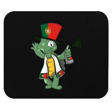Discover Portuguese Fan Turtle Mouse Pads