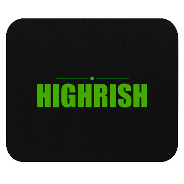 Discover Highrish Weed Marijuana St Patricks Day Mouse Pads
