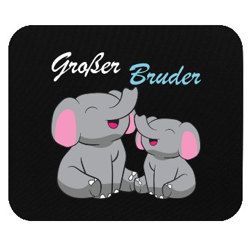 Discover Elephant - Großer Bruder Mouse Pads
