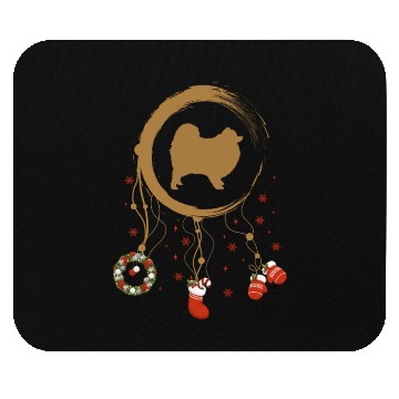 Discover dog dreamcatcher Christmas Pomeranian Mouse Pads