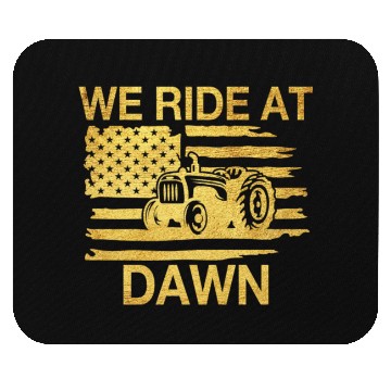 Discover We Ride At Dawn Dad Lawn Mower Make Laugh Day Yard Mouse Pads