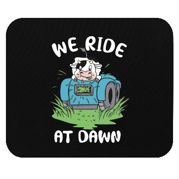 Discover We Ride At Dawn Dad Lawn Mower Make Laugh Day Yard Mouse Pads