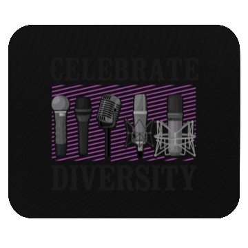 Discover Karaoke Singer Microphone Vocalist Mouse Pads