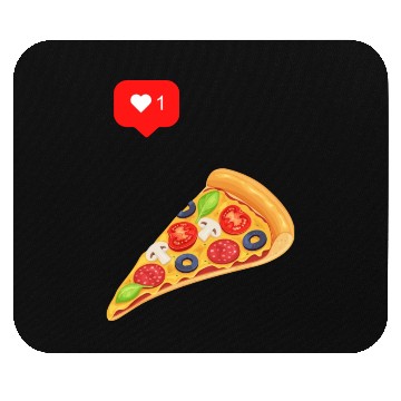 Discover Pizza lover Mouse Pads