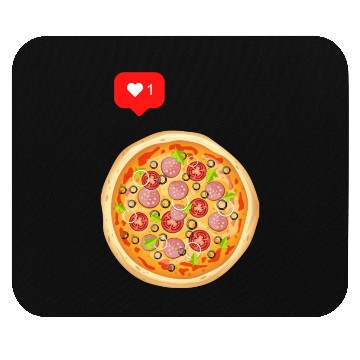 Discover Pizza lover Mouse Pads