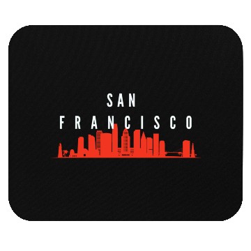 Discover San Francisco pride Mouse Pads